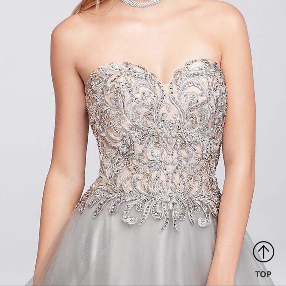 David’s Bridal prom dress